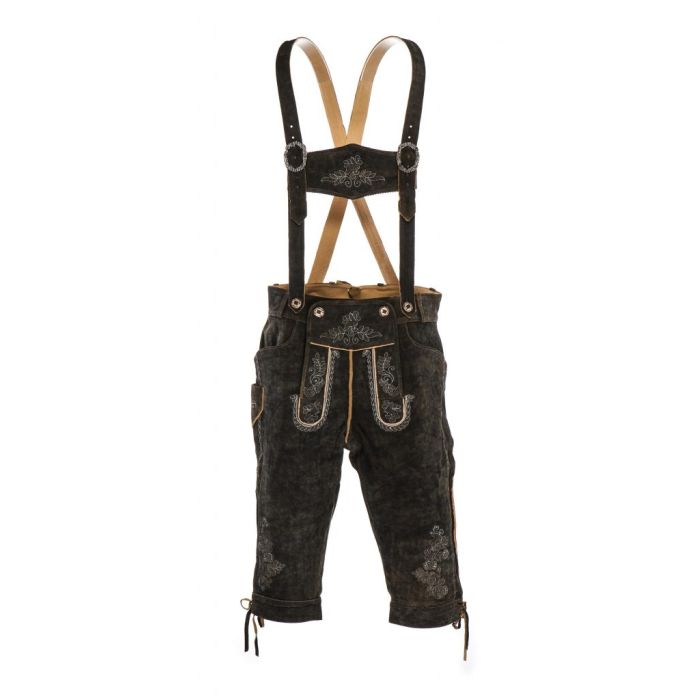 Lederhosen Johann (100% hertenleer)